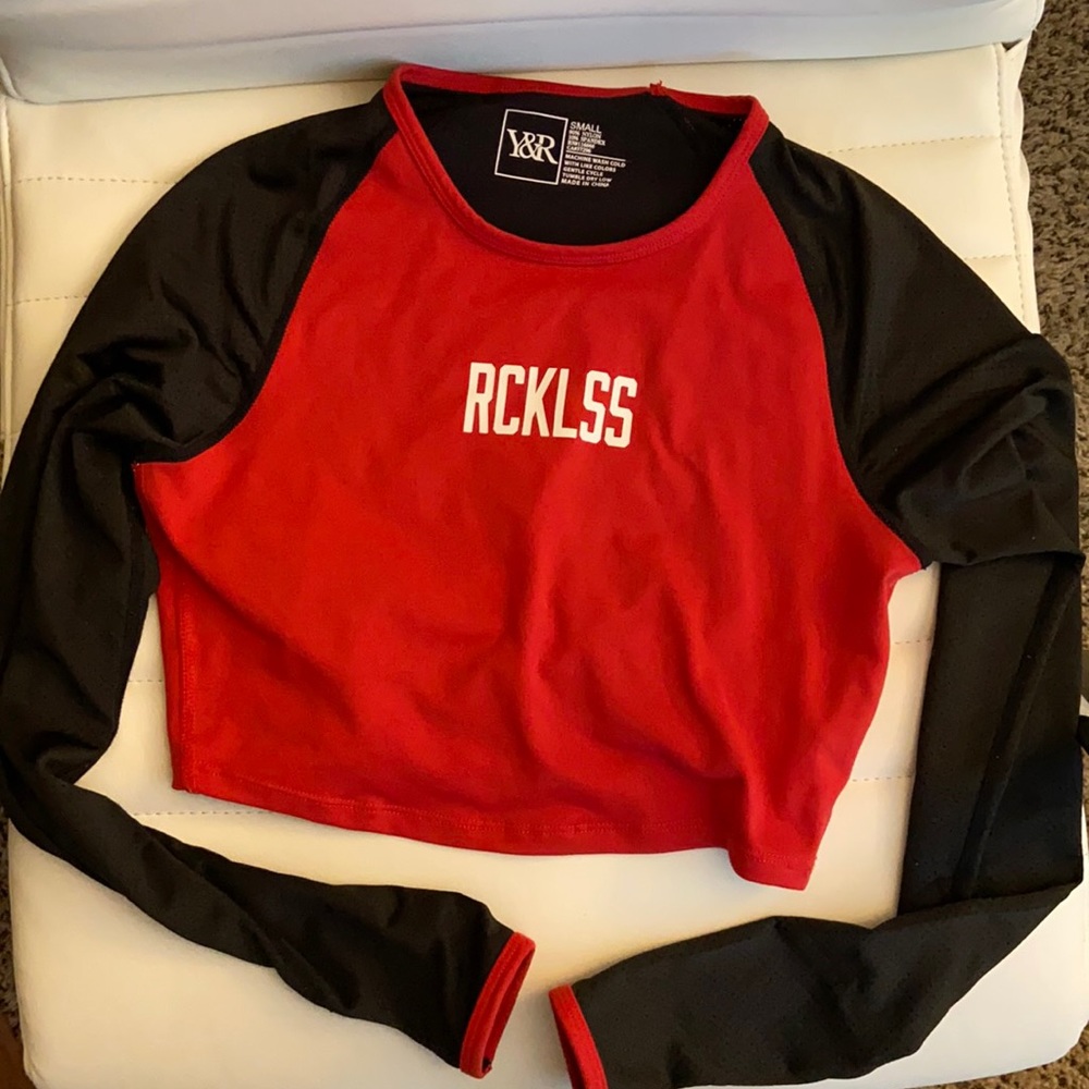 Y&R athletic crop top